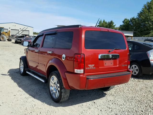 1D4PT4GKXAW173546 - 2010 DODGE NITRO HEAT RED photo 3