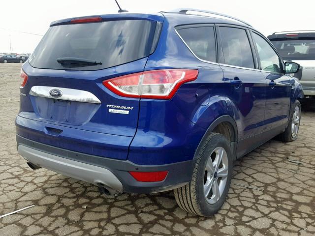 1FMCU0J92EUC51127 - 2014 FORD ESCAPE TIT BLUE photo 4