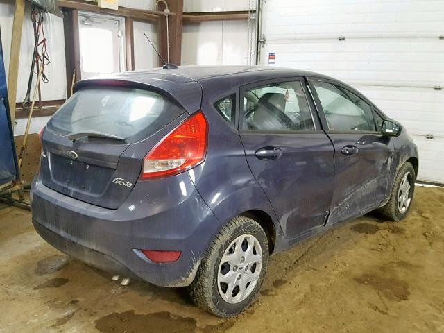 3FADP4TJ9CM204831 - 2012 FORD FIESTA S GRAY photo 4