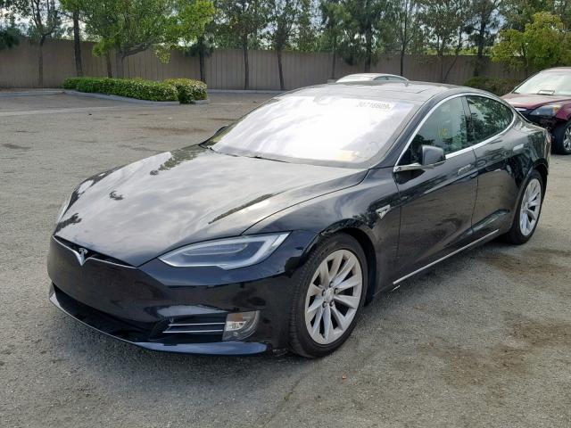 5YJSA1E26GF145741 - 2016 TESLA MODEL S Սև լուսանկար 2