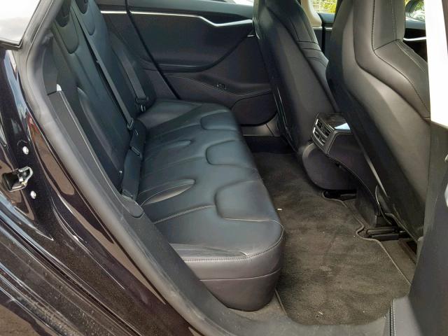 5YJSA1E26GF145741 - 2016 TESLA MODEL S Սև լուսանկար 6