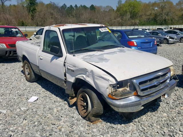 1FTYR10C9WUB09003 - 1998 FORD RANGER WHITE photo 1