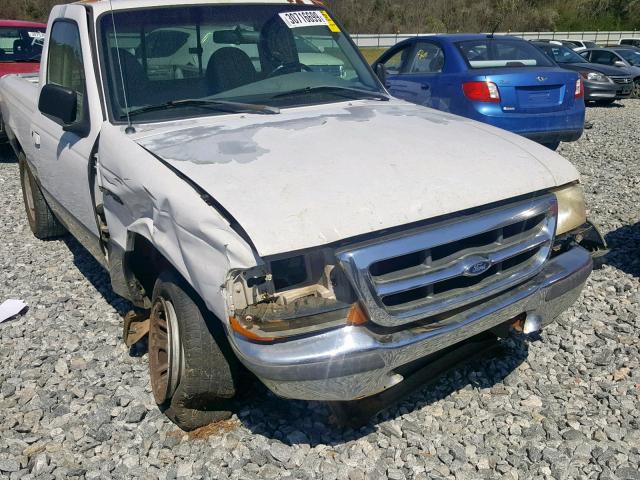 1FTYR10C9WUB09003 - 1998 FORD RANGER WHITE photo 9