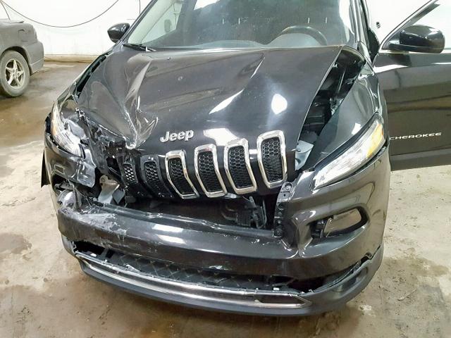 1C4PJLDB9GW249588 - 2016 JEEP CHEROKEE L BLACK photo 7