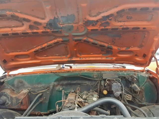 1GDHC34T6EV549966 - 1984 GMC C3500 ORANGE photo 7