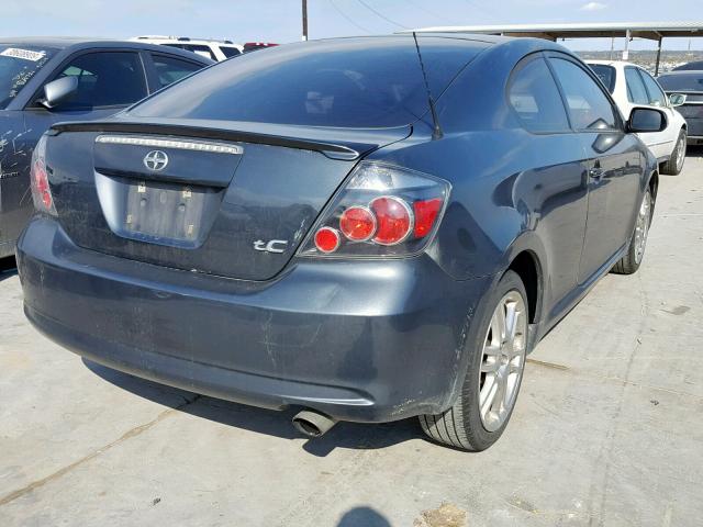 JTKDE167270158758 - 2007 TOYOTA SCION TC ნაცრისფერი ფოტო 4