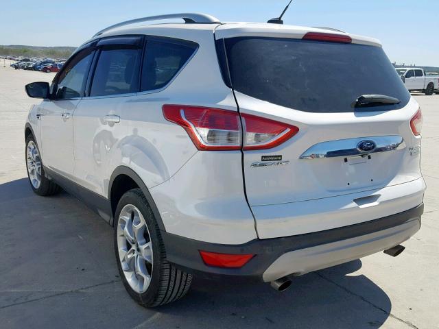 1FMCU0J97EUB44719 - 2014 FORD ESCAPE TIT WHITE photo 3