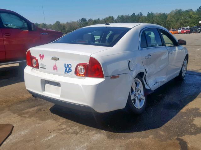 1G1ZB5E12BF199464 - 2011 CHEVROLET MALIBU LS თეთრი ფოტო 4