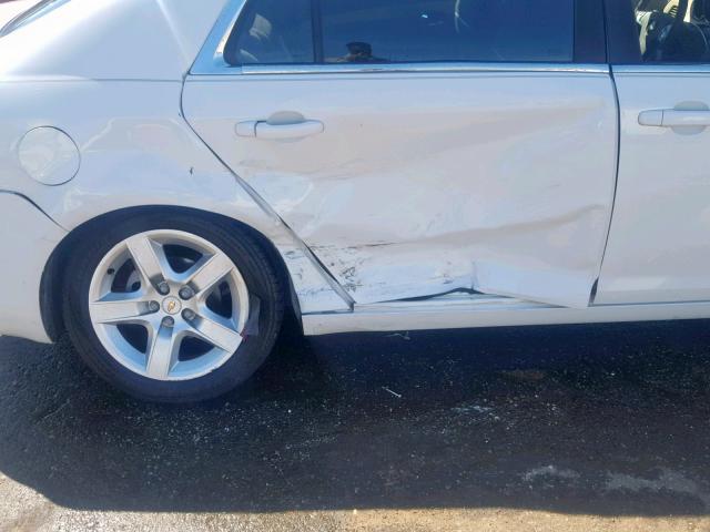 1G1ZB5E12BF199464 - 2011 CHEVROLET MALIBU LS თეთრი ფოტო 9