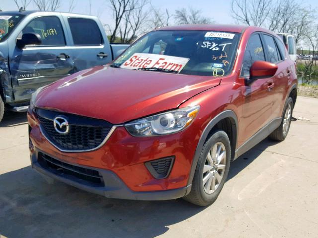 JM3KE2BE6D0104469 - 2013 MAZDA CX-5 SPORT BURGUNDY photo 2