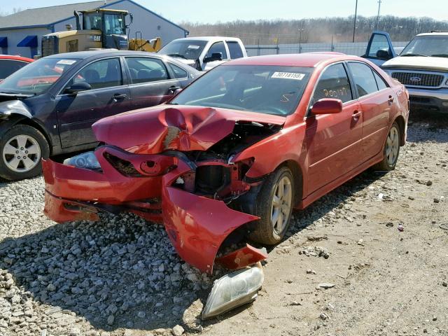 4T1BE46K57U099052 - 2007 TOYOTA CAMRY NEW RED photo 2