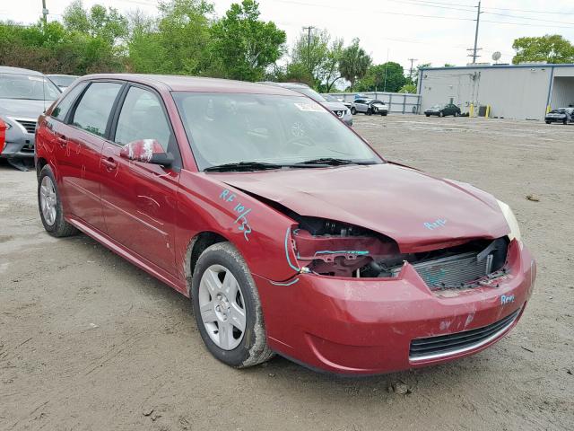 1G1ZT618X6F146538 - 2006 CHEVROLET MALIBU MAX BURGUNDY photo 1