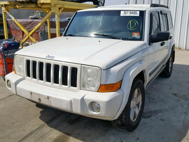 1J8HG48K06C245439 - 2006 JEEP COMMANDER 白色 照片 2