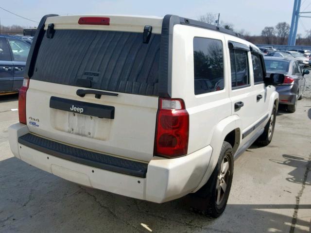 1J8HG48K06C245439 - 2006 JEEP COMMANDER 白色 照片 4