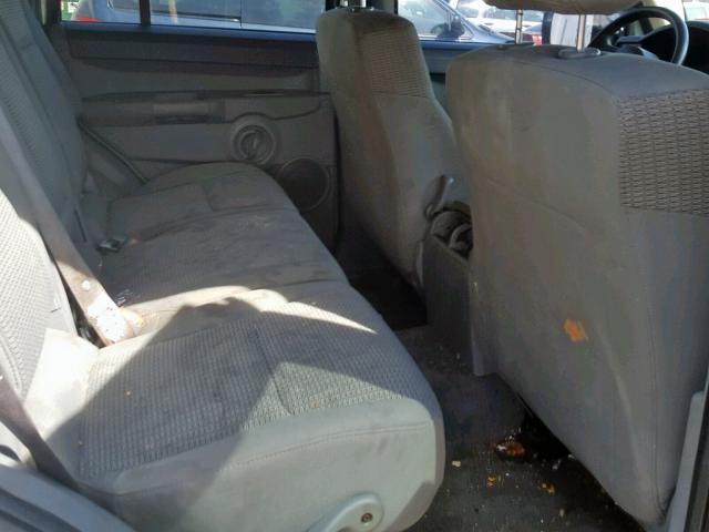 1J8HG48K06C245439 - 2006 JEEP COMMANDER 白色 照片 6