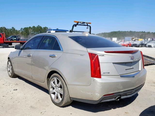 1G6AA5RA5F0112265 - 2015 CADILLAC ATS TAN photo 3