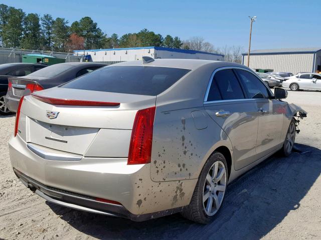 1G6AA5RA5F0112265 - 2015 CADILLAC ATS TAN photo 4