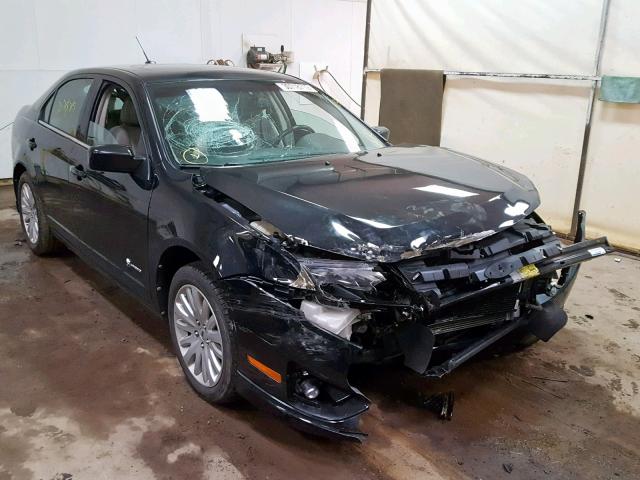 3FADP0L37AR133624 - 2010 FORD FUSION HYB BLACK photo 1