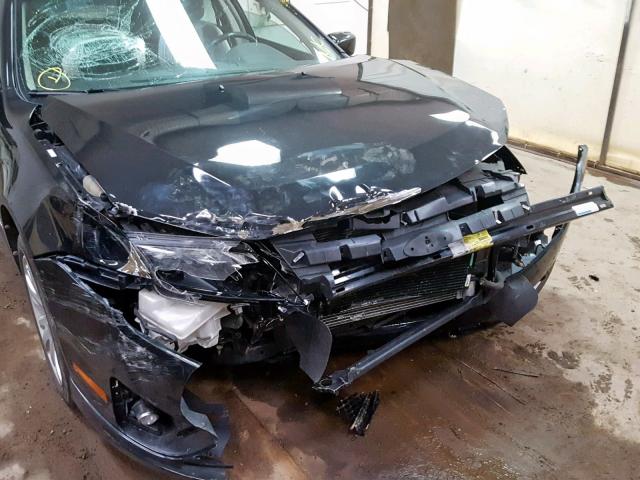 3FADP0L37AR133624 - 2010 FORD FUSION HYB BLACK photo 9