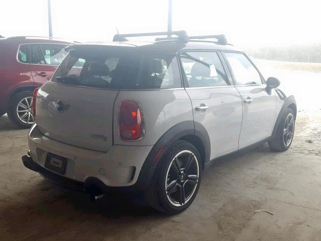 WMWZC3C50CWL85436 - 2012 MINI COOPER S C WHITE photo 4