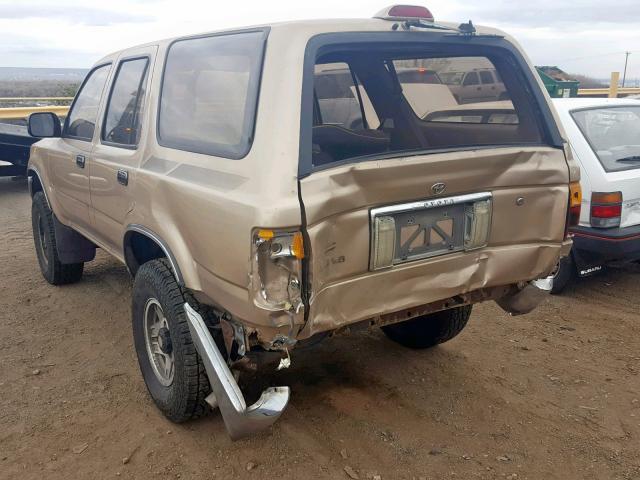 JT3VN39W5R0141485 - 1994 TOYOTA 4RUNNER VN GOLD photo 3