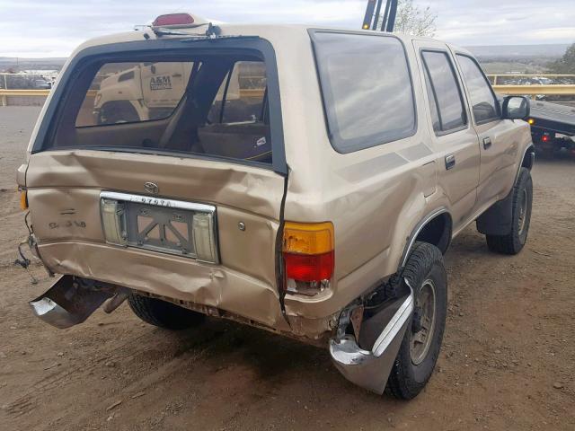 JT3VN39W5R0141485 - 1994 TOYOTA 4RUNNER VN GOLD photo 4