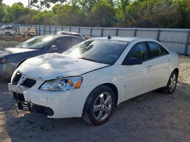 1G2ZH57N184290000 - 2008 PONTIAC G6 GT WHITE photo 2