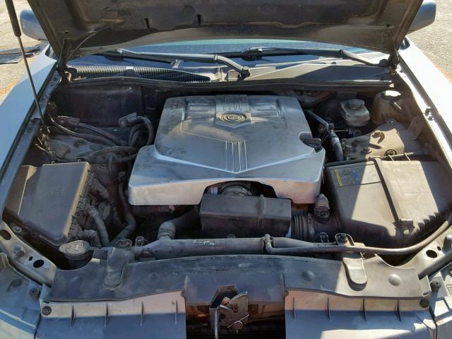 1G6DM577X40185575 - 2004 CADILLAC CTS GRAY photo 7