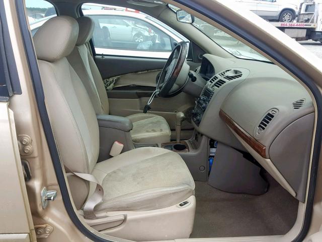 1G1ZU64894F163238 - 2004 CHEVROLET MALIBU MAX 金色 照片 5