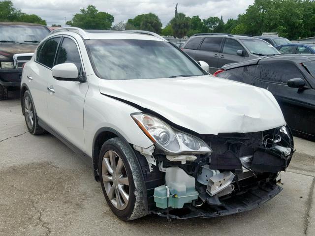JN1AJ0HP2AM703244 - 2010 INFINITI EX35 BASE WHITE photo 1