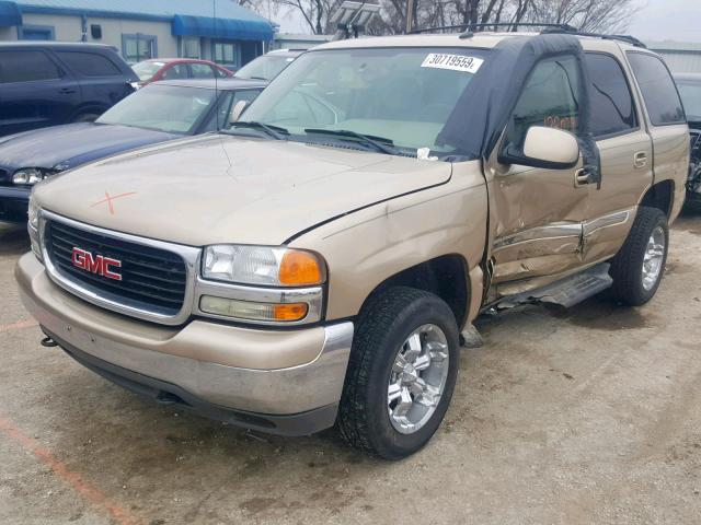 1GKEK13T55R185293 - 2005 GMC YUKON GOLD photo 2