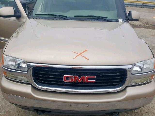 1GKEK13T55R185293 - 2005 GMC YUKON GOLD photo 7