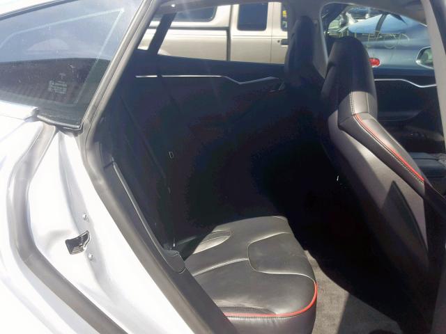 5YJSA1DP8CFP01295 - 2012 TESLA MODEL S Արծաթագույն լուսանկար 6