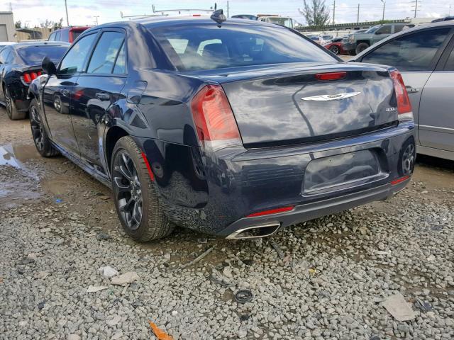 2C3CCABG9KH515554 - 2019 CHRYSLER 300 S BLACK photo 3