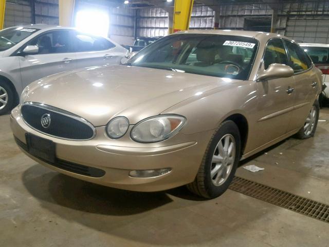 2G4WD532651268096 - 2005 BUICK LACROSSE C TAN photo 2