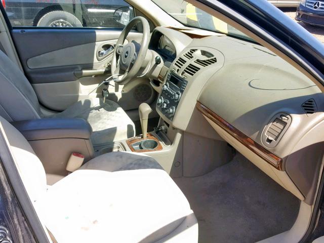 1G1ZT528X4F128126 - 2004 CHEVROLET MALIBU LS BLUE photo 5