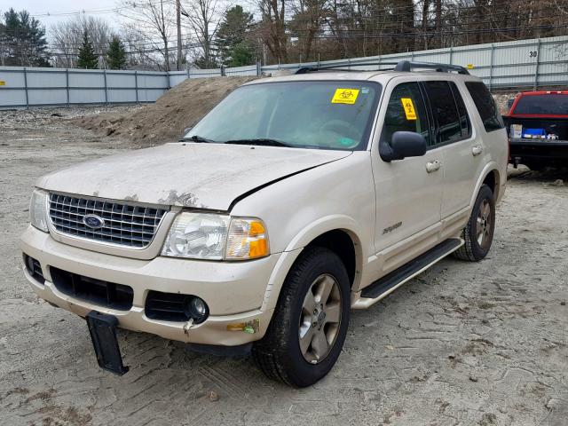 1FMDU75E65ZA60124 - 2005 FORD EXPLORER L CREAM photo 2