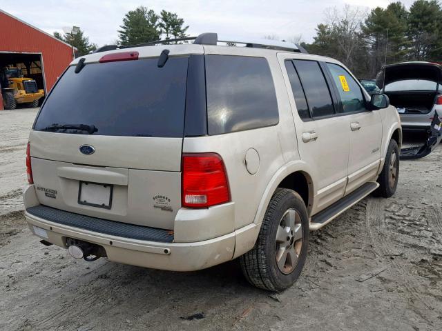 1FMDU75E65ZA60124 - 2005 FORD EXPLORER L CREAM photo 4