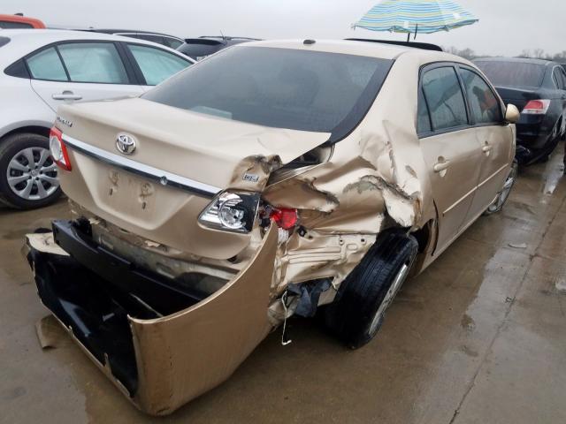 2T1BU4EE8BC654911 - 2011 TOYOTA COROLLA BASE  photo 4