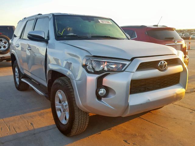 JTEBU5JR2E5185942 - 2014 TOYOTA 4RUNNER SR SILVER photo 1