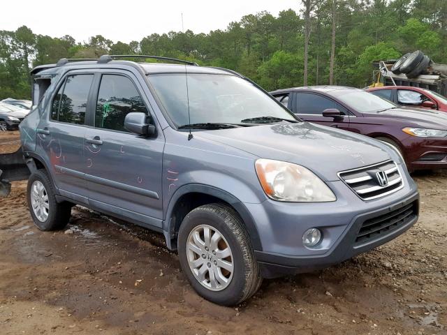 SHSRD78946U431144 - 2006 HONDA CR-V SE GRAY photo 1