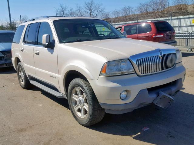 5LMEU88H85ZJ32602 - 2005 LINCOLN AVIATOR კრემისფერი ფოტო 1