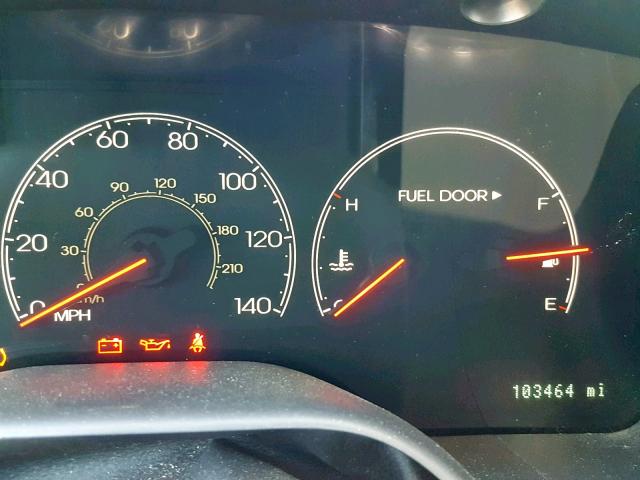 5LMEU88H85ZJ32602 - 2005 LINCOLN AVIATOR კრემისფერი ფოტო 8