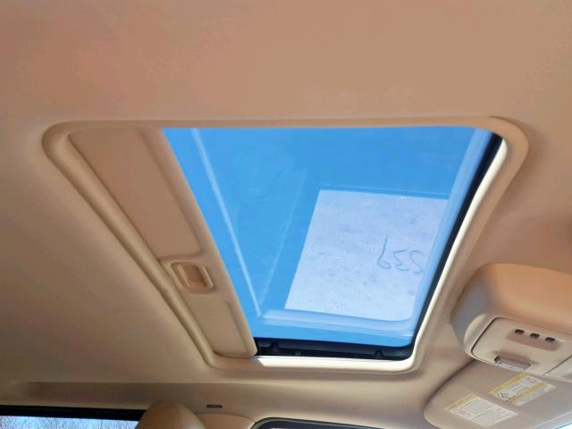 5LMEU88H85ZJ32602 - 2005 LINCOLN AVIATOR კრემისფერი ფოტო 9