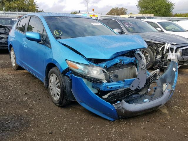 JHMZE2H59AS022149 - 2010 HONDA INSIGHT LX BLUE photo 1