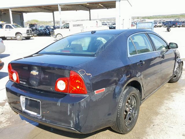 1G1ZH57B49F116129 - 2009 CHEVROLET MALIBU 1LT 黑色 照片 4