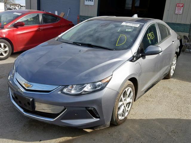 1G1RD6S58JU153316 - 2018 CHEVROLET VOLT PREMI SILVER photo 2