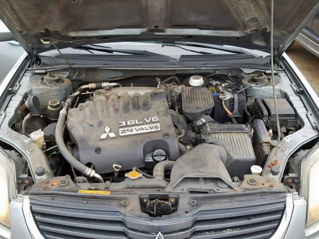 4A3AB56S17E035015 - 2007 MITSUBISHI GALANT GTS GRAY photo 7