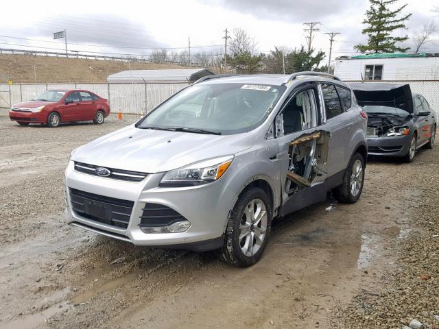 1FMCU9J92GUB92796 - 2016 FORD ESCAPE TIT SILVER photo 2