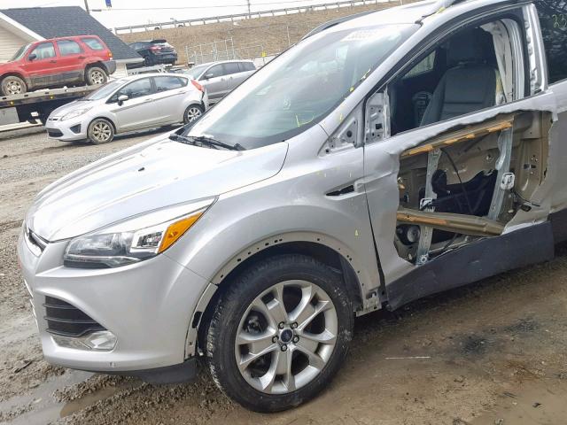 1FMCU9J92GUB92796 - 2016 FORD ESCAPE TIT SILVER photo 9